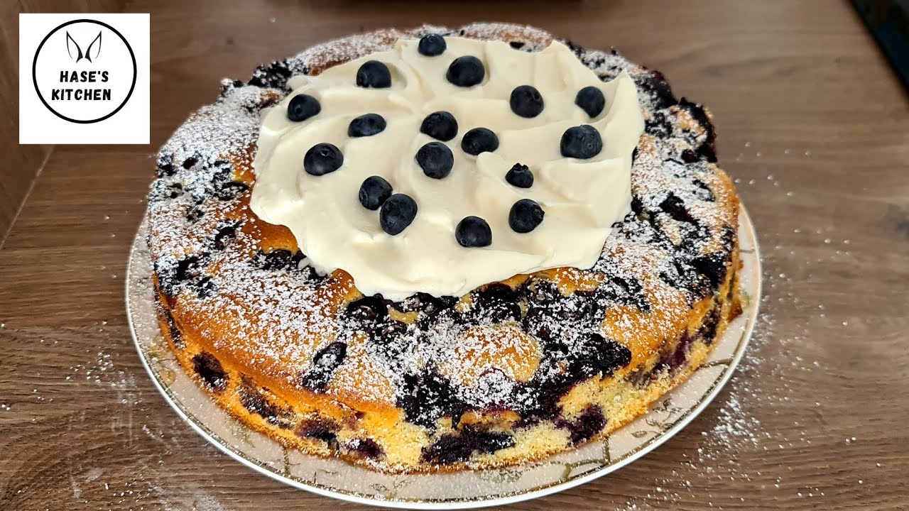 ⚡Blitzschneller Kuchen mit Beeren - 😍da bleibt kein Stück übrig ...