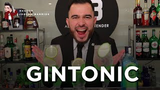 🍹GIN TONIC PERFECTO | COCTELES POPULARES | MENTOR JOGLAN