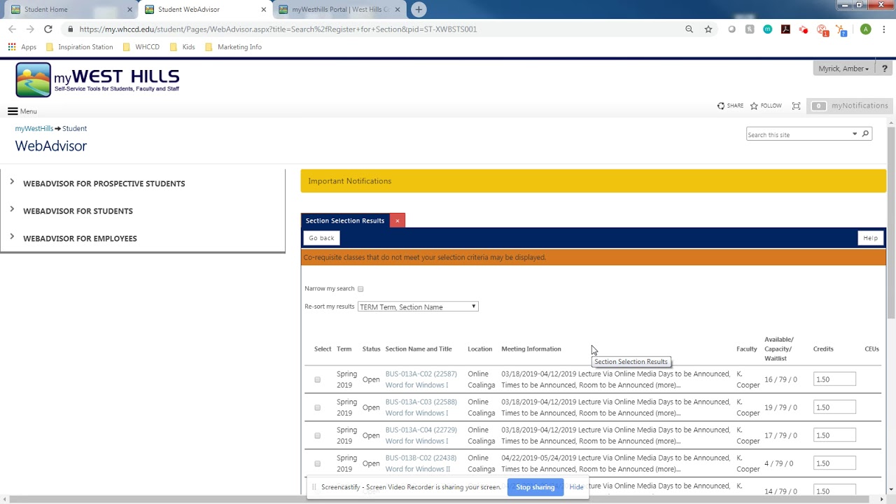west hills community college district ndc How to Register for Bus 013A and Bus 013B at West Hills College Coalinga
