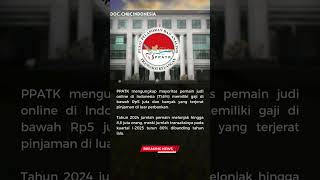 71% pemain judi online di Indonesia berpenghasilan dibawah Rp5 juta.