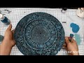 DIY Handmade Wall Clock || Mixed Media Clock || Home Decor || Archana Sehgal || Archu's Art World