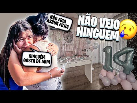 NINGUÉM VEIO NA MINHA FESTA DE ANIVERSÁRIO!