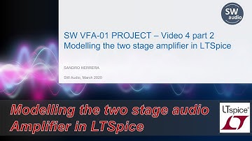 4.2. Modeling Two Stage voltage feedback amplifiers in LTSpice - Audio Amplifier Design Fundamentals