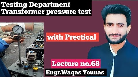 #Transformer pressure test with practical#Transformer testing department working with practical.