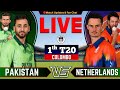 🔴Pakistan vs Netherlands, 1st T20 Match | Today match Analyses | Pak vs NED Live Score | By Shahid