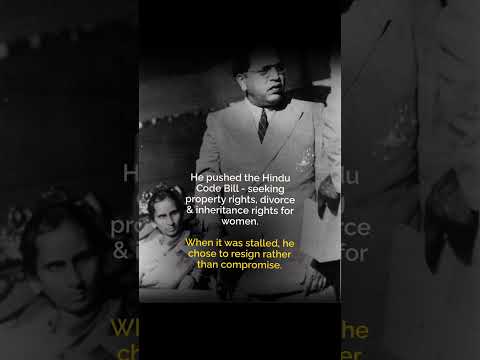 Indian feminism had many mothers, but it also had a father…B. R. Ambedkar! #ambedkar