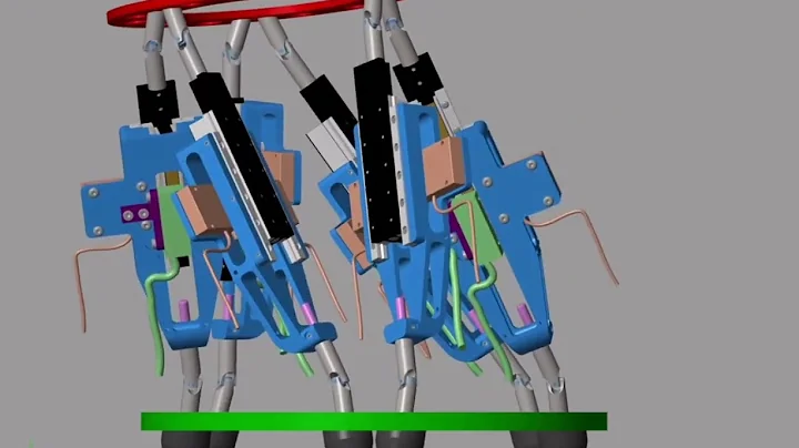 MATLAB simulation Gough-Stewart parallel robot inverse kinematics simulation of 6-DOF parallel robot