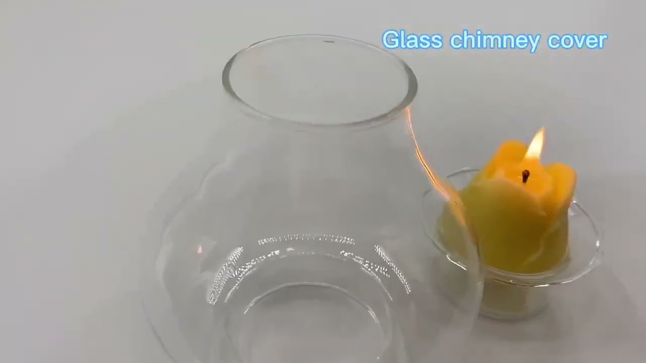 JX1438 Glass Shade for Oil Lamp