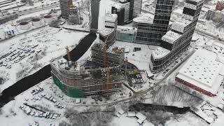 Жилой комплекс Клевер парк (Clever park) в Екатеринбурге, ход строительства январь 2020 - pr-flat.ru