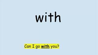 Kindergarten word wall words Unit 3 - Google Slides