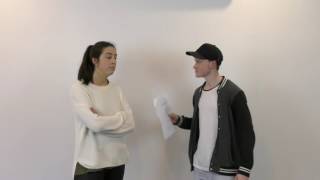 Jodie and toms scene acting with LA film producer Patrick Baca