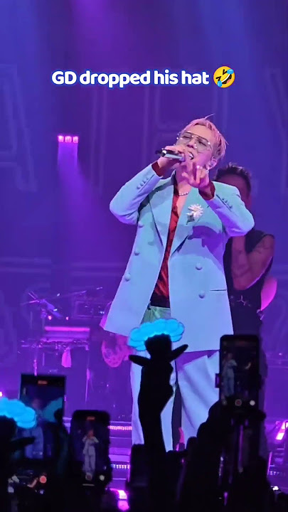 G-Dragon dropped his hat🤣 Too bad🎩 Macau Ubermensch 06.06.2025 #gdragon #gd #übermensch #toobad
