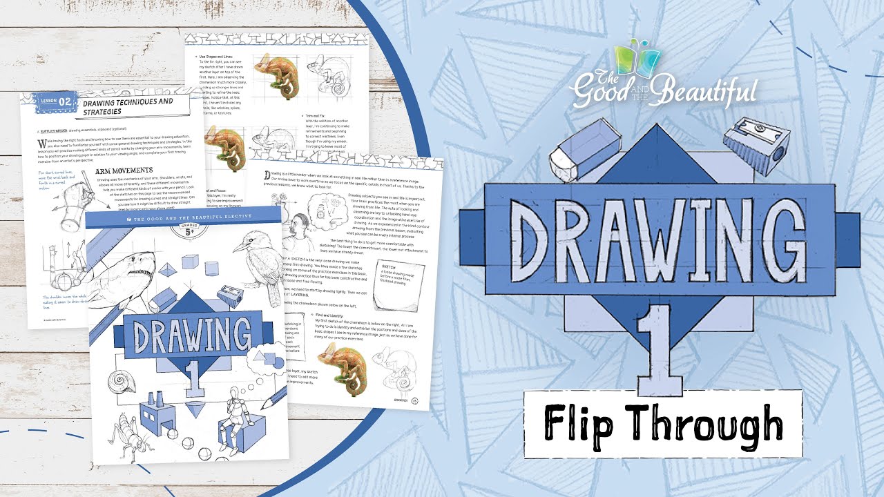 Drawing Course for Kids | Flip Through | The Good and the