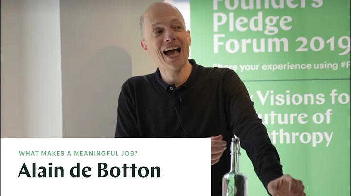 Alain de Botton: Work and Emotional Intelligence