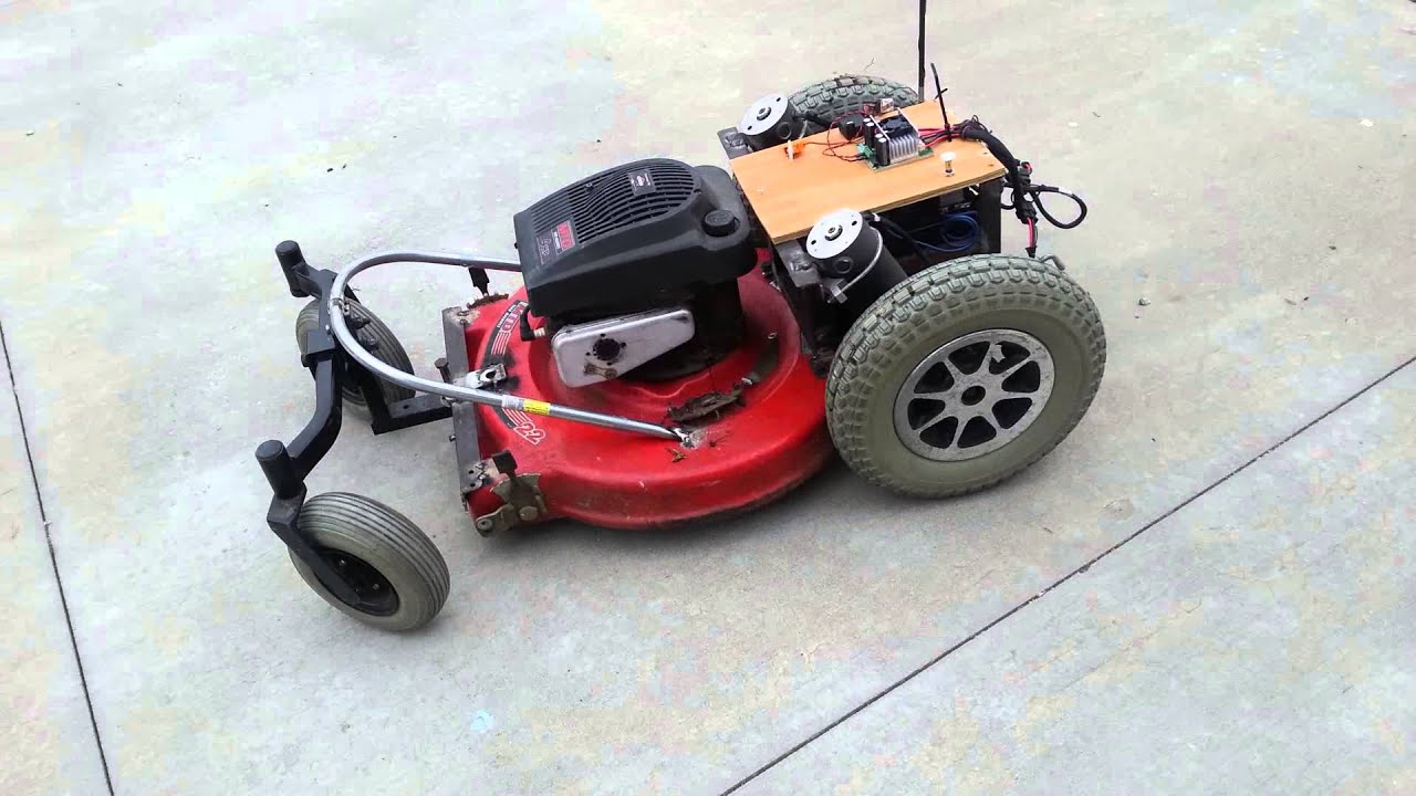 RC lawn mower YouTube