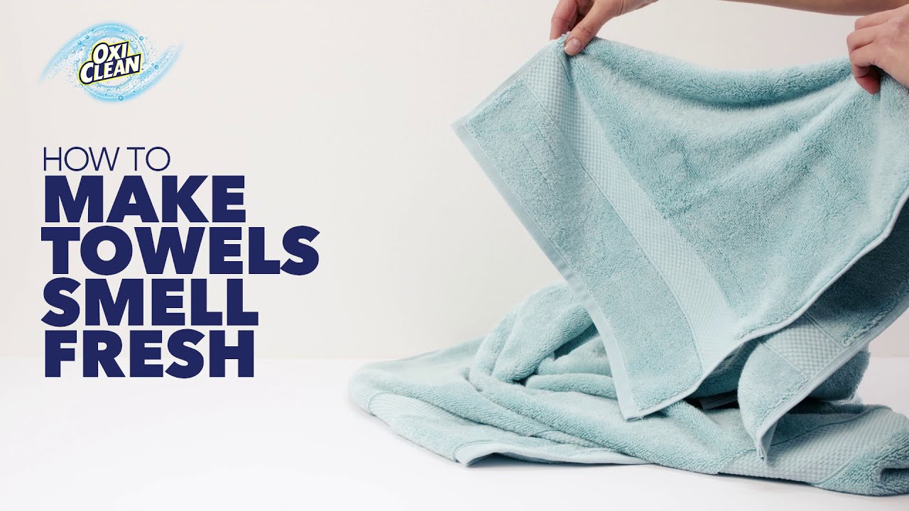 How to Make Towels Smell Fresh with OxiClean™ 