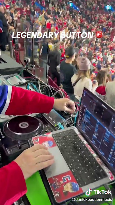 Montreal Canadiens Goal Horns Button #goalhorn #hockey