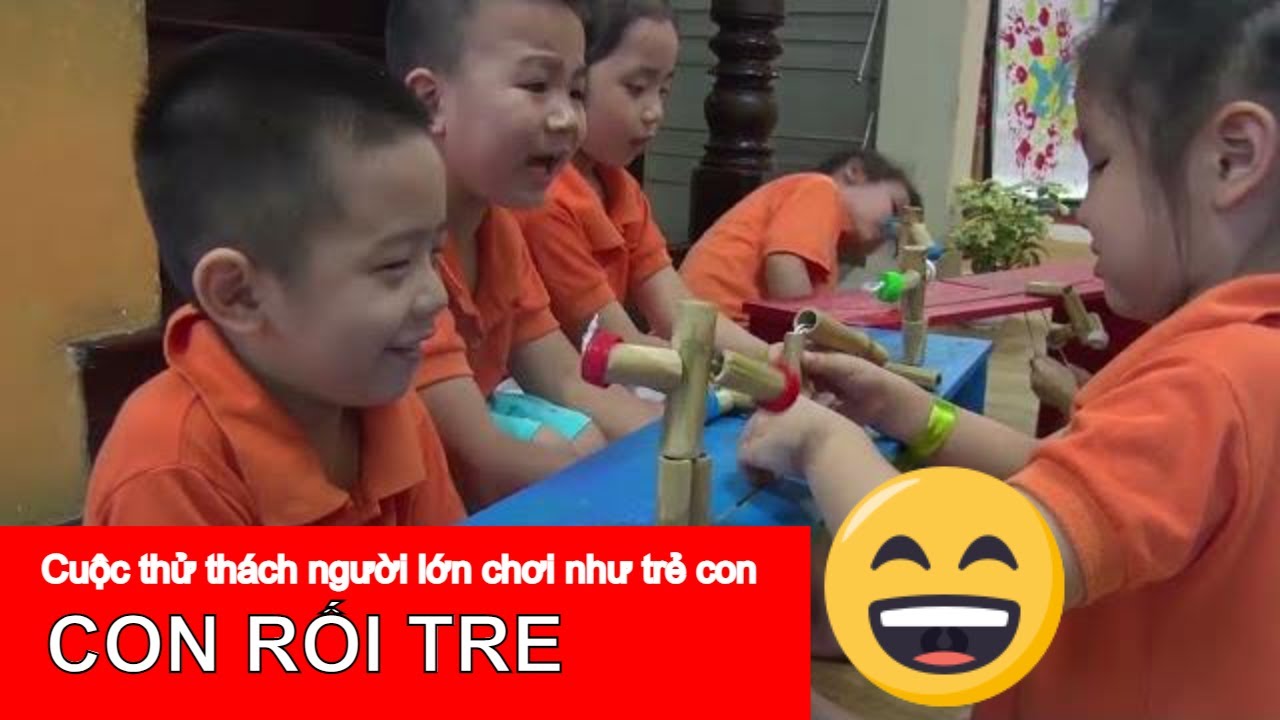 Cùng trẻ con chơi rối tre - YouTube