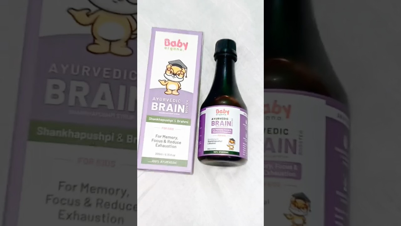 Sharpen Your Child’s Memory Naturally! 🌿 Shankhpushpi Syrup