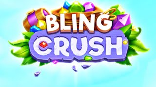 Bling Crush:Match 3 Jewel Game (Gameplay Android) screenshot 1