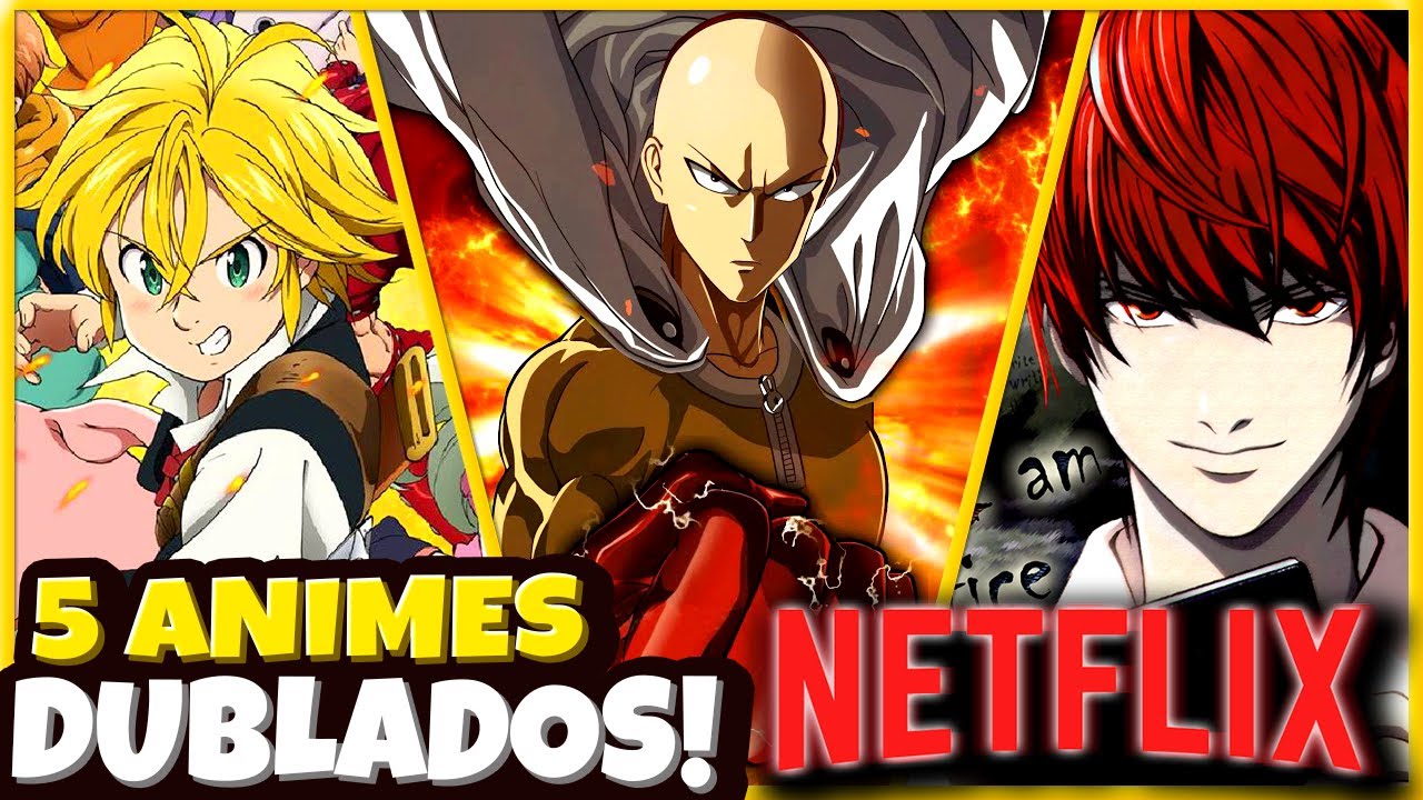 Animes Netflix Dublados - Melhores animes Netflix (best anime on netflix  list) 