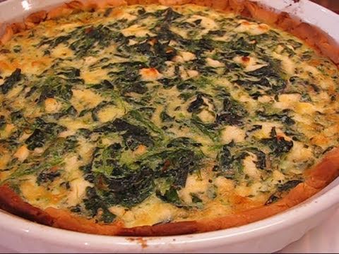 Betty's Super Spinach Feta Quiche