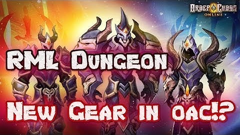 Order and Chaos online - Tanking RML Dungeon