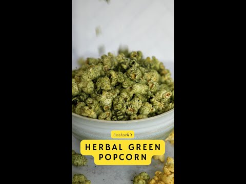 Meet the Greenest Gourmet Popcorn You Will Ever Eat!