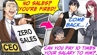 2nd Generation CEO Fires Me So I Switched Jobs To His Rival Company! But Later On…[RomCom Manga Dub]