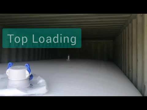 flexitank 24LK, top loading valve/TLTD