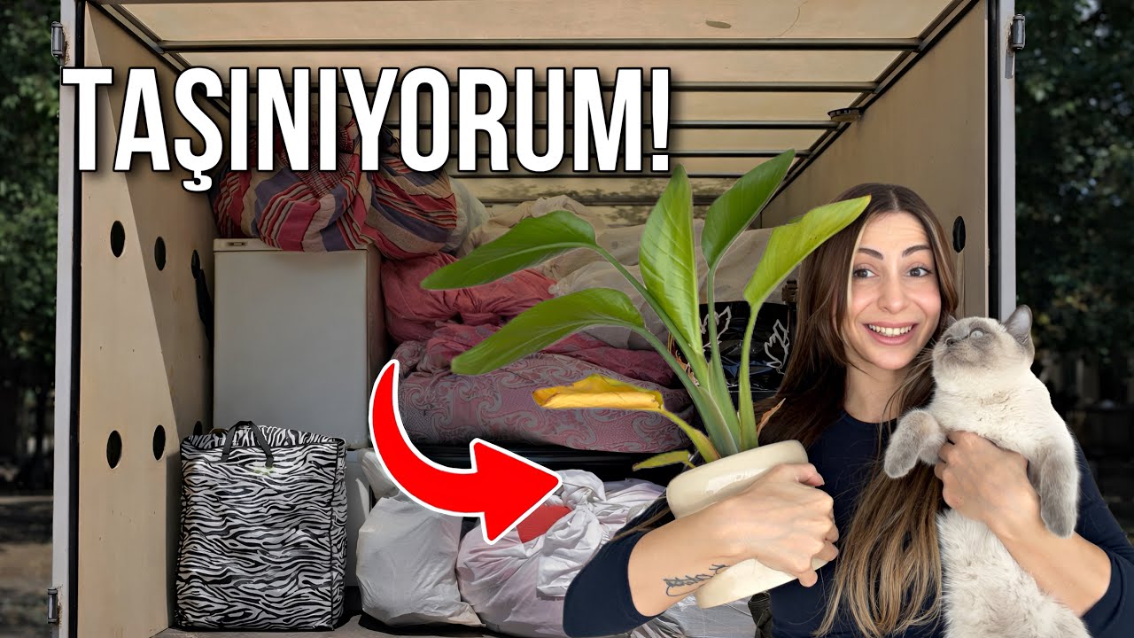 TAŞINIYORUM! YENİ HAYATIMIN İLK GÜNÜ😍 Sıla Beyoğlu | Melih Yıldırım | Serkan