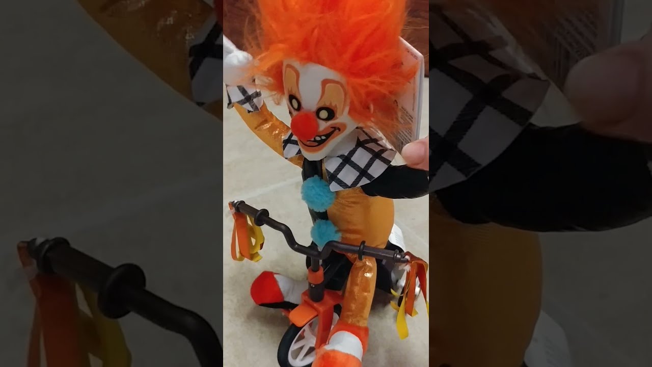 Home Depot Musical Clown Riding Tricycle YouTube