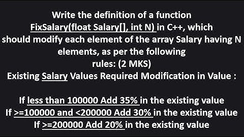 1D Array Problem 4 || CBSE Class 12 Computer Science
