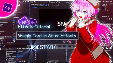 Wiggle Text - Expression Control in After Effects | AMV Tutorial