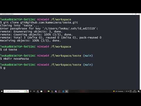 Como utilizar o GitHub e o Git Bash