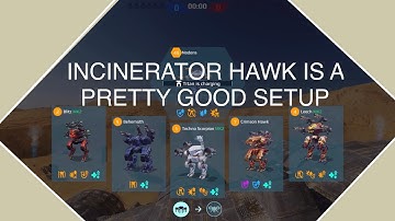 Team Deathmatch Gameplay (Leech, Crimson Hawk, Behemoth, Techno Scorpion, Nodens) - War Robots