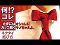 【ボウタイバニークロスノット】おしゃれなネクタイの結び方解説【結婚式/パーティ向け】How-to tie a tie: Bow tie bonney cross knot