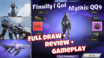 Mythic QQ9 - Dual Kinetics FULL DRAW + REVIEW + MP & BR GAMEPLAY | BALANCED BRILLIANCE MYTHIC | CODM
