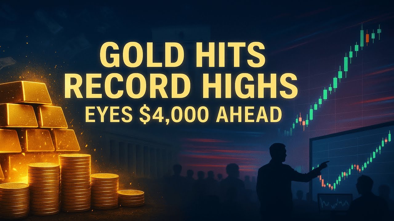 Gold’s Record Rally Eyes $4,000 by 2026 | Possible Short-Term Correction Ahead