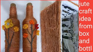 Amazing jute craft ideas/ Handmade home decorating ideas from waste