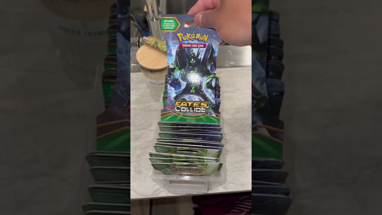 POKÉMON XY FATES COLLIDE 27 BLISTER PACKS! YALL WANT A LIVE OPENING WITH GIVEAWAYS?