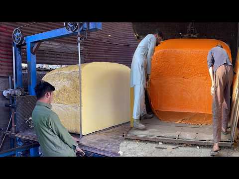 Most Interesting Traditional Process of Making Foam Like Soft Cakes