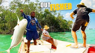 OUT FISHED by Indigenous locals at the VERY TOP of AUSTRALIA