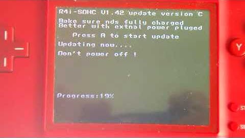 SlickGate Video: Upgrade r4i-sdhc to work wit Dsi 1.4.2