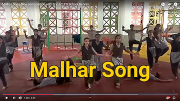 Malhar  Song New composition with S.V.J.C.T'S School Dervan.