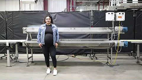 Two-Tier Pack Off Conveyor Demonstration