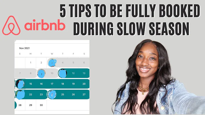 5 Tips To Get Your Air Bnb Fully Booked During Slow Season | Air Bnb Slow Season Strategy