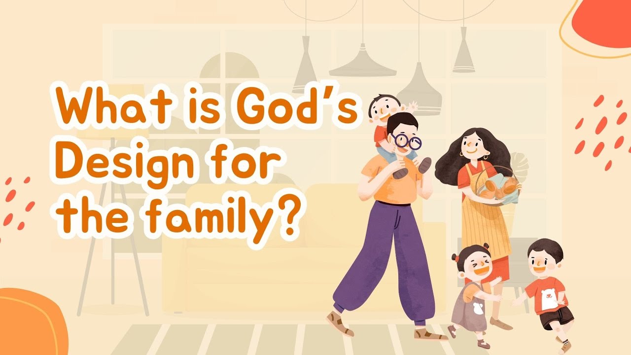 What is God's design for the Christian family?