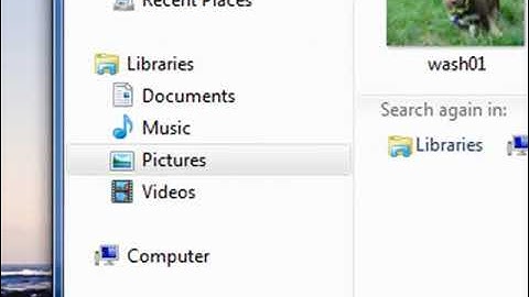 Libraries - Windows 7 features