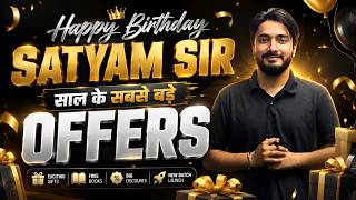 🎉 SatyamSir Birthday Celebration ❤️ | Math & Reasoning Combo Batch | साल के सबसे बड़े Offers screenshot 2